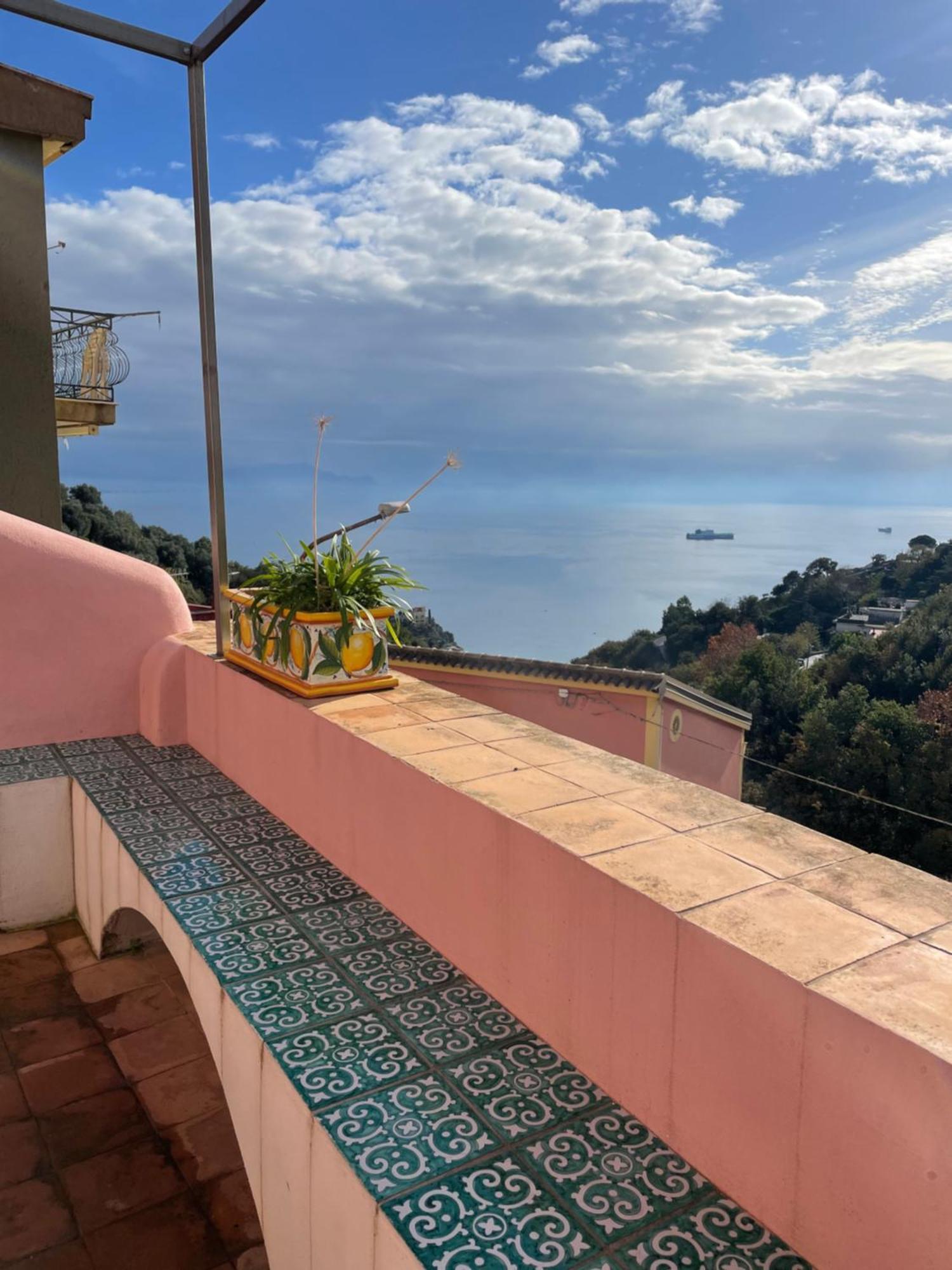 Casa Di Zia Rosaria Sea View Apartment Vietri Luaran gambar